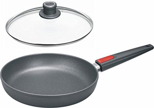 Woll Pfanne Nowo Titanium 28 cm 5 cm hoch inkl. Glasdeckel