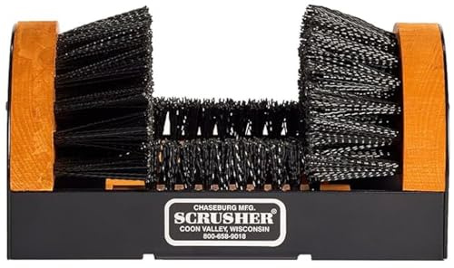 Shoe/Boot Brush & Scrubber - The Original Scrusher Boot & Shoe Cleaner, Weather Resistant Boot Scrubber