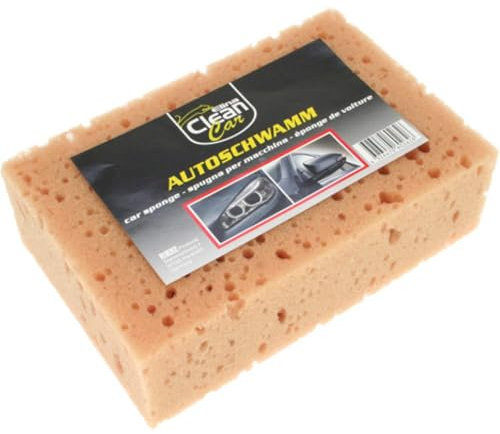 Celina Clean Autopflege - Autoschwamm für die sanfte Handwäsche # Maße: ungefähr 15,1 x 9,8 x 4,6 cm # Kfz-Schwamm