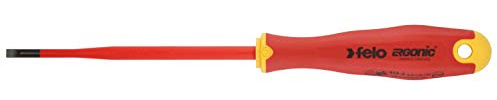Felo Schraubendreher VDE, E-Slim ERGONIC 3,5X0,6