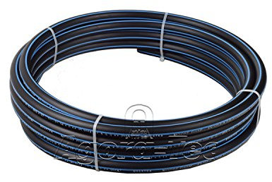 Agora-Tec PE-Rohr 20,0 x 2,0 mm 1/2 Zoll Hart (25 Meter Rolle) max. 12.5 bar SDR11