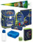Familando Schulranzen-Set 9tlg. SPIRIT COOL Traktor Ranzen 1. Klasse mit Federmappe, Schultüte 85cm und Regenschutz-Hülle gelb