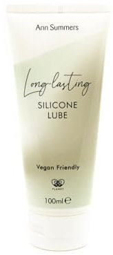 Ann Summers Long-Lasting Silicone Lube (100ml) – Hybrid Silicone & Water Based Lube for Extended Glide – Vegan-Friendly Lubricant – Silicone & Water Based Lubricant Gel for Long-Lasting Pleasure