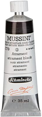 Schmincke MUSSINI® - feinste Künstler-Harz-Ölfarben, Atrament - 35 ml