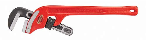 RIDGID 31075 Modell E-18 Rohrzange gekröpft für schwere Beanspruchung, 18 Sanitär-Schraubenschlüssel
