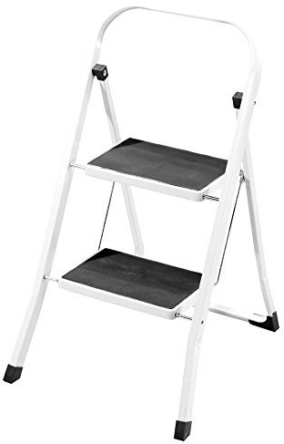 2 Step Safety Step Ladder - Stepladder Stool