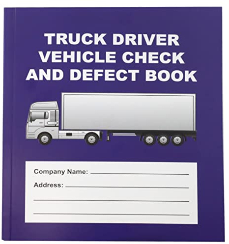 Daily Check Driver Defect Book HGV Truck Van 50 Page Defect fault report booklet