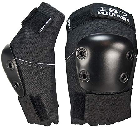 187 Killer Pads Pro Elbow Pad, Black, Small
