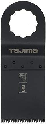 Tajima Sägezubehör Multitool Sternaufnahme grobe Zahnung Holz, Kunststoff Sägeblatt: 34 mm Japanverzahnung Bi-Metall, SBMJ34