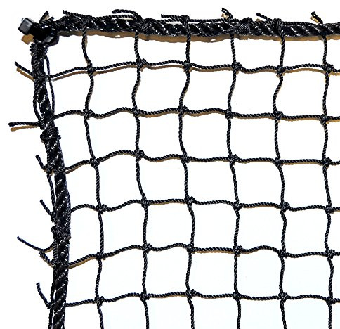 JFN Nylon Golf Practice/Barrier Net, 10' x 20', Black