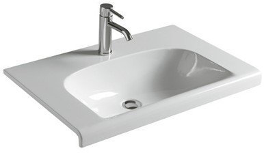Galassia Dream Lavabo sospeso/incasso soprapiano 71x46xh18 cod. 7303