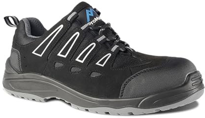 Rock Fall Men's Bridgeport Safety Trainer, Grey, 15 UK