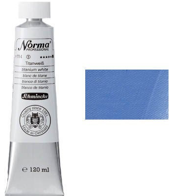 Schmincke – Norma® Professional - feinste Künstler-Ölfarben, Königsblau - 120 ml