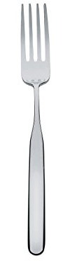 Alessi Serviergabel, Edelstahl, Silber, 7 x 26.7 x 9.5 cm