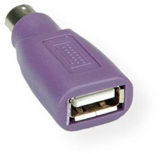 Value Adaptador de Teclado PS/2 - USB, púrpura