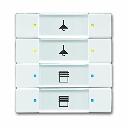 Busch-Jaeger 6127/02-84, Interruttore, 4/8 moduli