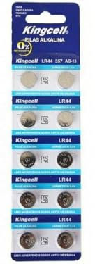 Pila Boton AG13 357-LR44 1,5 Voltios 10 Unidades