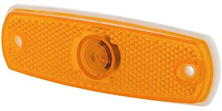 HELLA 2PS 962 964-031 Seitenmarkierungsleuchte - Begrenzungsleuchte - Anhänger - Wohnwagen - Halogen - 12V - Schraubanschluss/Einbau - CCC/SAE/ADR/GGVS - rechts/links