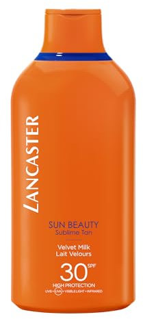Lancaster Sun Beauty velluto abbronzatura latte SPF 30 400 ml, Il pacchetto può variare