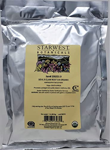 DEVIL'S CLAW ROOT C/S ORGANIC