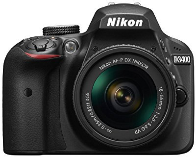 Nikon D3400 DSLR nera + AF-P 18-55mm VR