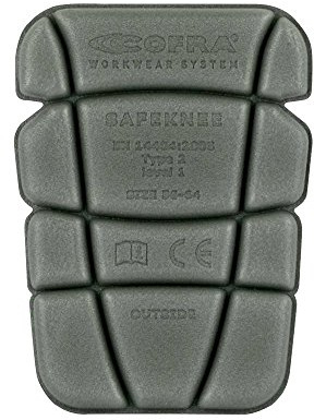 Cofra V160-0-01.Z/4 Polsterung Safe Knee, schwarz, Größe L