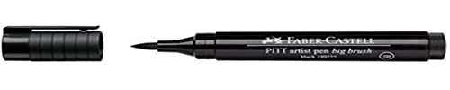 Faber Castell FC-167699 Artist Pen Big Brush Black 199 4 Stuks