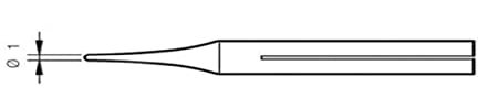 JBC - 0150805 Punta Soldador Ld B05D