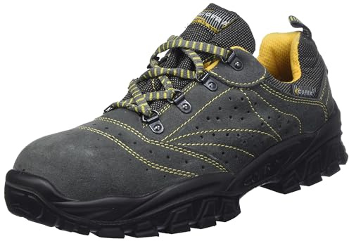 COFRA Men's New Tigri S1P Work Safety Shoes, Grey (Grey), 45 EU