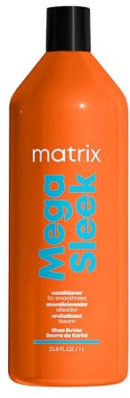 Matrix | Mega Sleek | Smoothing Conditioner with Shea Butter to Protect against Humidity, for Coarse hair, Total Results