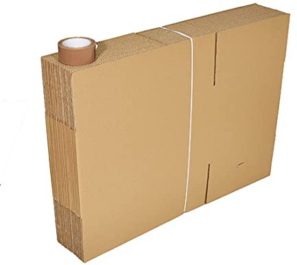 Pack 30 cartons déménagement standard + 1 Adhésif GRATUIT