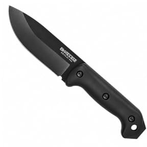 KA-BAR Becker BK2 Campanion Fixed Blade Knife, Carbon Steel