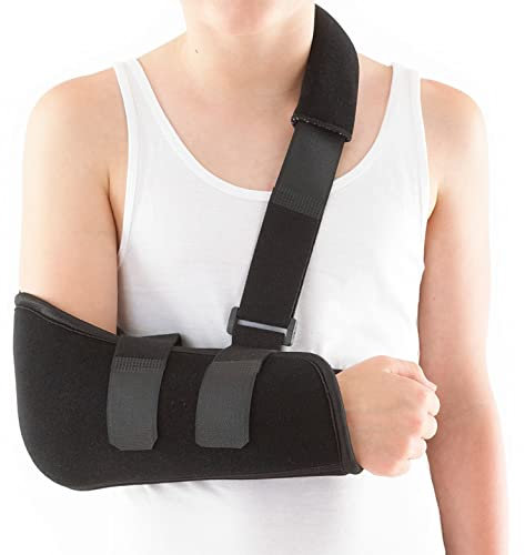 Neo-G Arm Sling for Kids - Shoulder Arm Injury Recovery, Pre/Post Surgery – Comfort Sponge Foam Child Sling Arm Support - Breathable Lightweight Soft Children Arm Sling – Adjustable – Left or Right