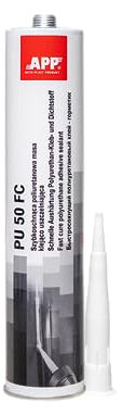 APP PU 50 FC Colla Poliuretanica - Adesivo Sigillante Isolante Impermeabile Multifunzionale | Colla Impermeabile - Eccellente come Adesivo Parabrezza Auto, Sigillante Perdite Acqua | Bianco | 310 ml