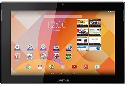 MEDION LIFETAB S10345 10,1 Zoll (25,7 cm) Full HD Tablet-PC (Intel Atom Z3735F, 1,33GHz, 2GB RAM Arbeitsspeicher, 32GB interner Speicher, Speichererweiterung bis zu 128 GB , 5MP Rückkamera, 2MP Frontkamera, Android 5.0, Touchscreen, Metallgehäuse) titan