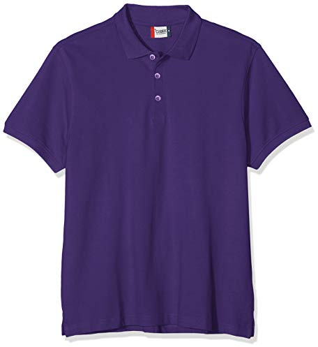 CliQue Classic Lincoln - Polo da Uomo Viola XL