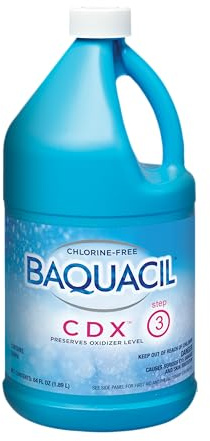 Baquacil 85030 CDX Chlorine-Free Swimming Pool Oxidizer,1/2 Gallon