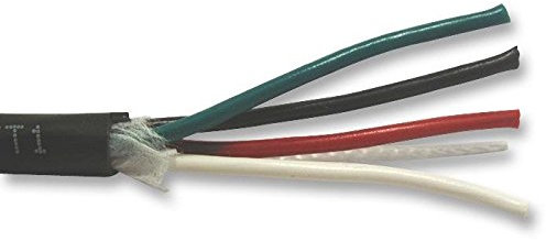 Cable/Wire – multicored – Cable 22 AWG 2 Core 30,5 m – 25002 – bk005