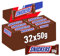 Snickers Schokoladen Großpackung, Karamell & Erdnuss Schokoriegel, 32 x 50g, Schoko Großpackung (1600g)