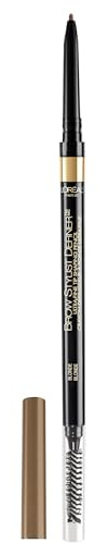 L'Oreal Paris Makeup Brow Stylist Definer Waterproof Eyebrow Pencil, Ultra-Fine Mechanical Pencil, Draws Tiny Brow Hairs and Fills in Sparse Areas and Gaps, Blonde, 0.003 Ounce (Pack of 1)