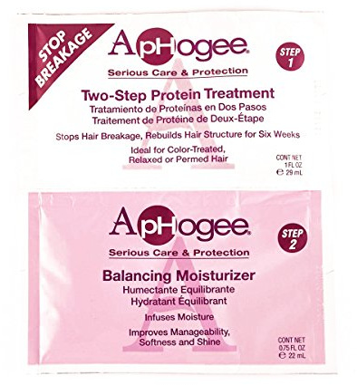 Aphogee Two-Step Protein Treatment and Balancing Moisturizer-Päckchen