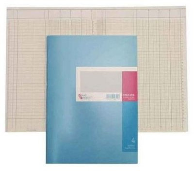 Spaltenbuch A4 K+E 86-12041 40Bl 4Spalten 7104K40