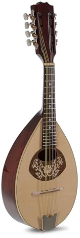 GEWA flatmandolin Pro Arte Modell 1 högblank, natur