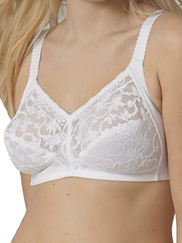 Triumph Womens Delicate Doreen Non-wired Bra, White, 38E UK