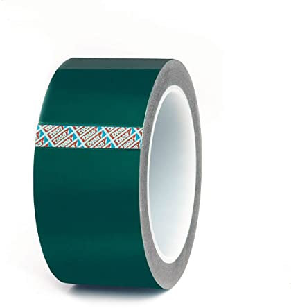 tesa® 50600 PET Silikon-Abdeckband Grün 25mm breit