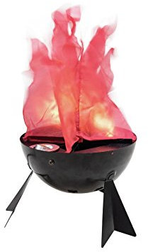 Eurolite LED FL-250 Flamelight | Flammenschale zum Stehen oder Hängen mit LED-Beleuchtung | Beeindruckende Deko-Leuchte mit bewegter Flamme | Verblüffend echt und ohne Wärmeentwicklung