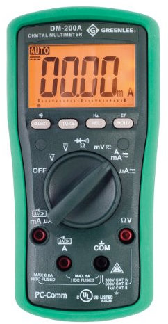 Greenlee DM-200A Digital Multimeter 1000 Volt