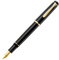 Pelikan Classic P200 Füller, Schwarz, Vergoldete Beschläge, 930479 - M
