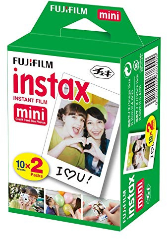 Fujifilm Instax Mini Film (40 Aufnahmen) Multipack weiß