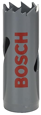 Bosch Professional 1x Sierra de corona HSS bimetálica para corte suave (en distintos materiales, Ø 19 mm, accesorios para taladro)